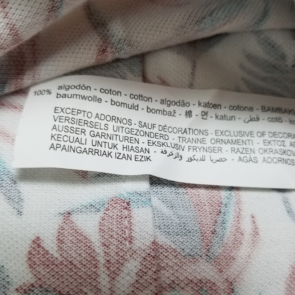 NWT Zara Man Floral button shirt - Picture 7 of 7